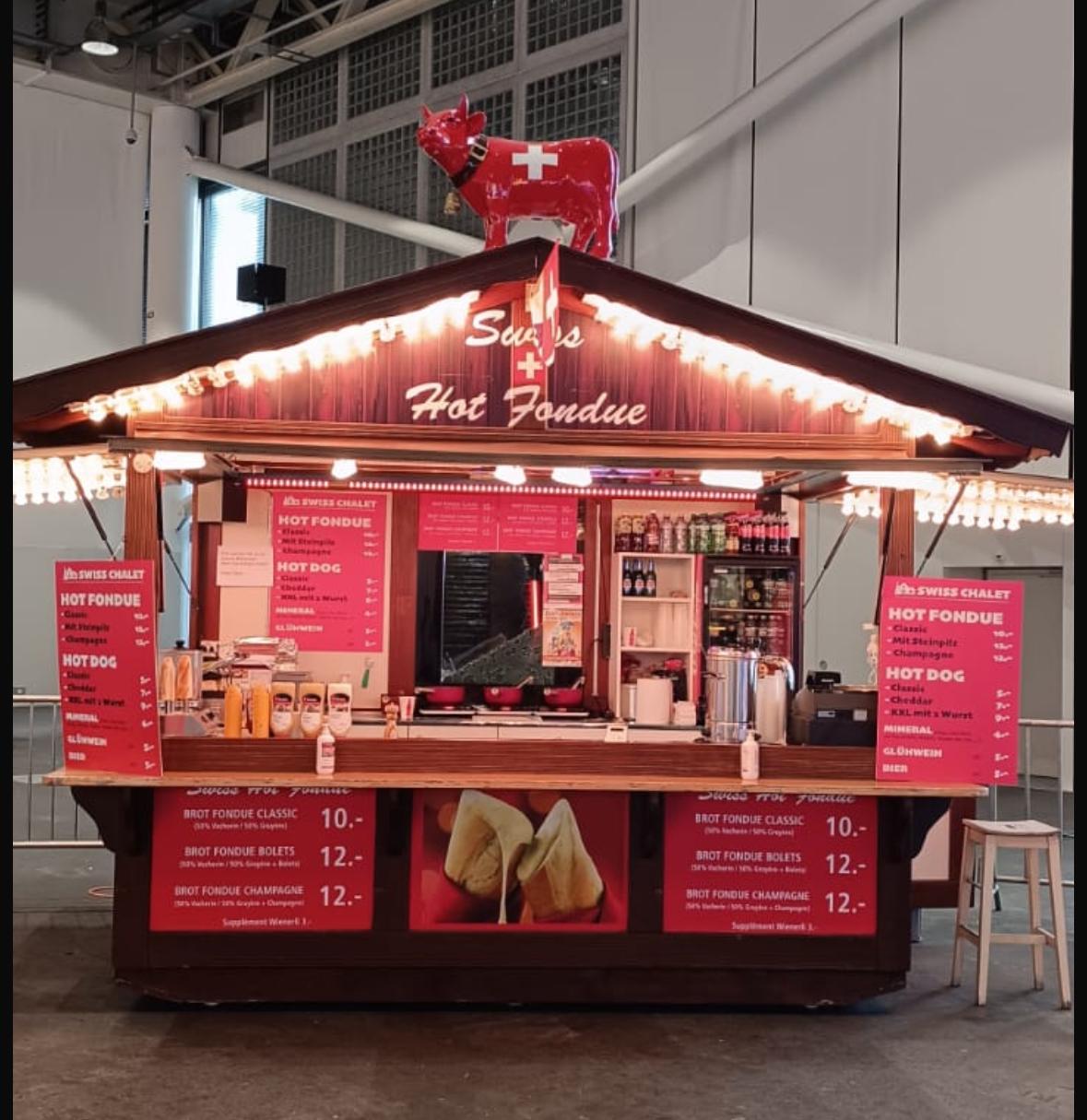 Chalet Swiss Hot Fondue de face